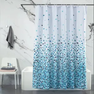 1 PC Waterproof ShCurtain-ower (3768)Gradient