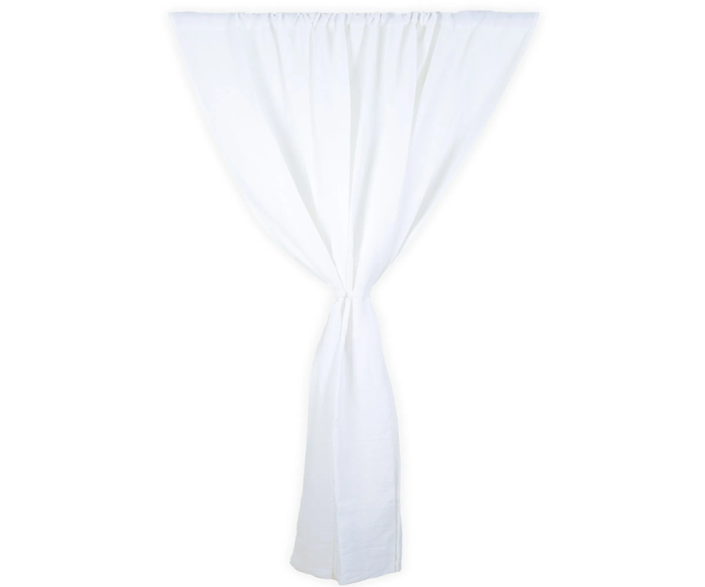 100 % Linen Curtains - White Curtains