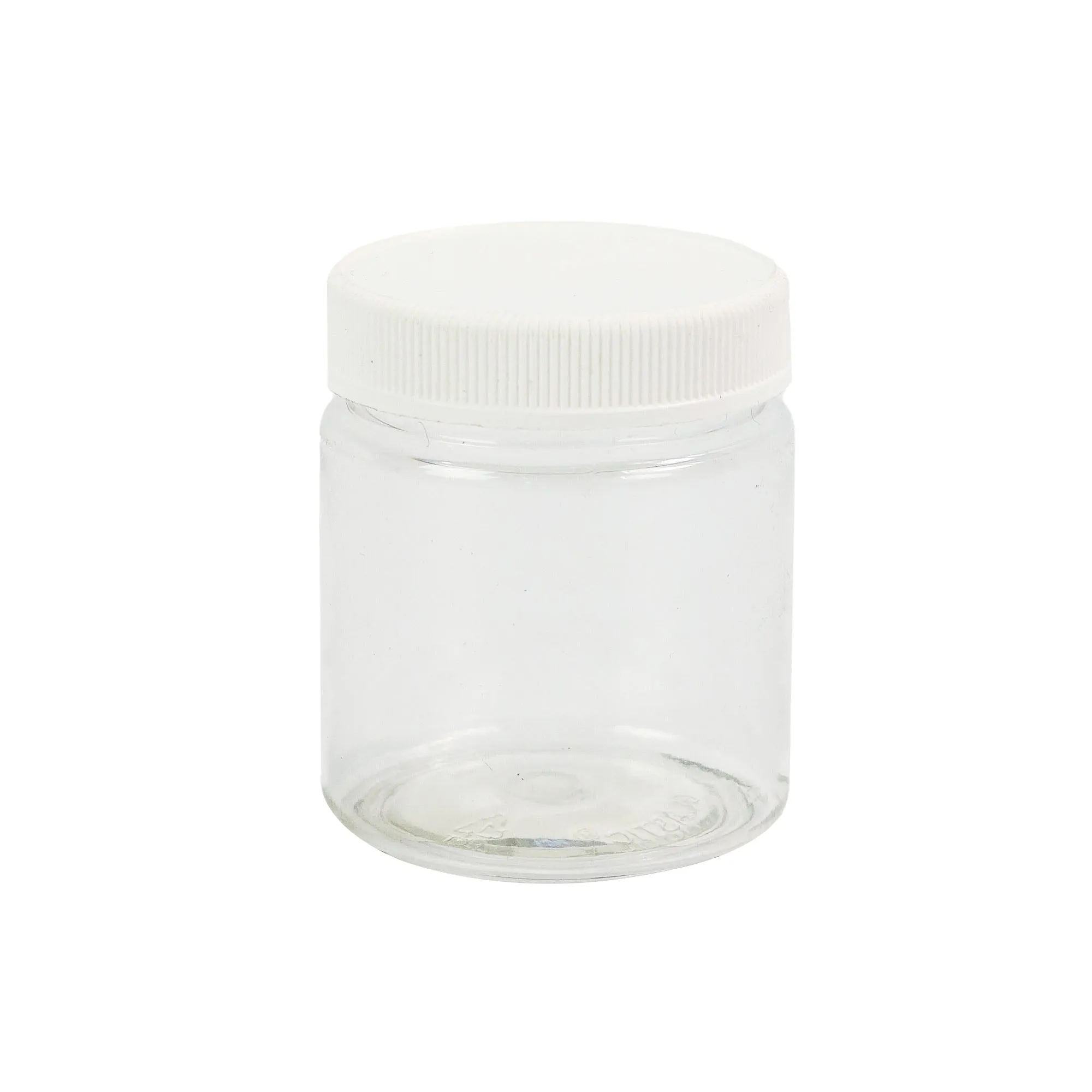 100ml PET Plastic Jar Bottle Round with Screw Lid PET53-701C