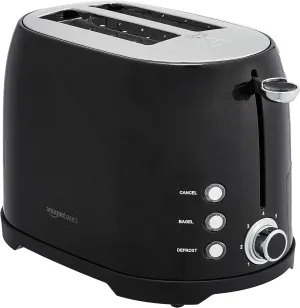 2 Slot Toaster with 6 Browning Settings and Removable Crumb Trays