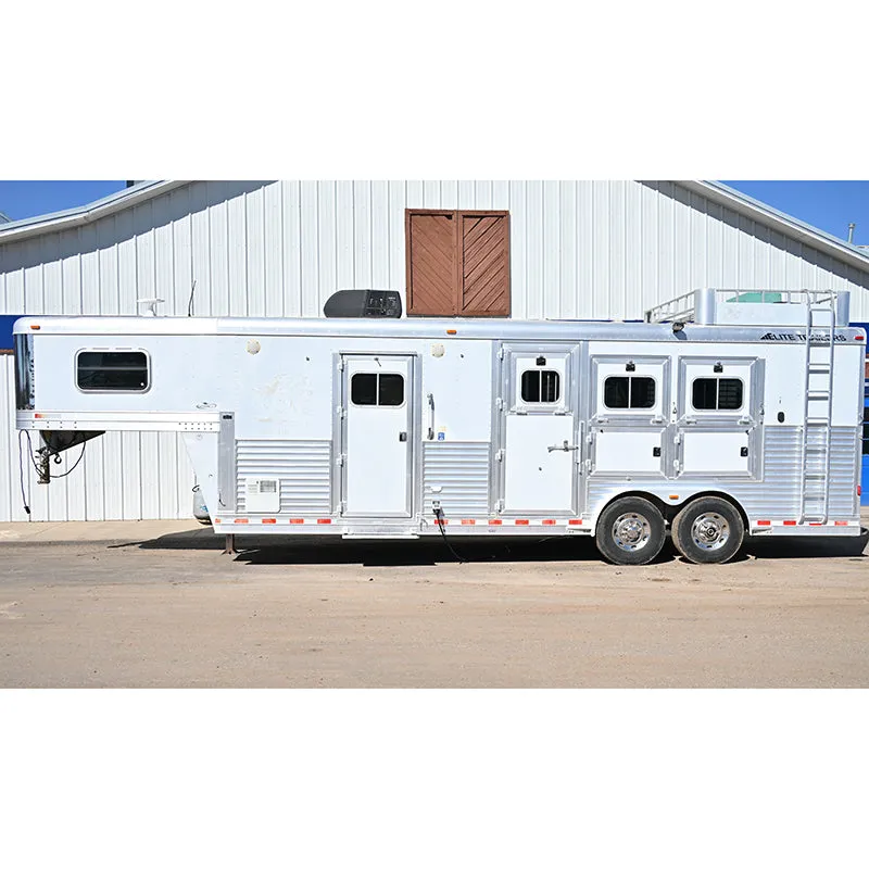 2006 Elite 3 Horse Trailer with 10' LQ