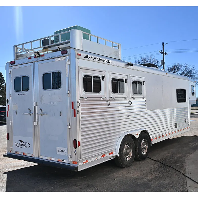 2006 Elite 3 Horse Trailer with 10' LQ