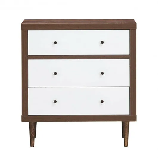 3 Drawer Dresser Wooden Chest Storage Freestanding Cabinet