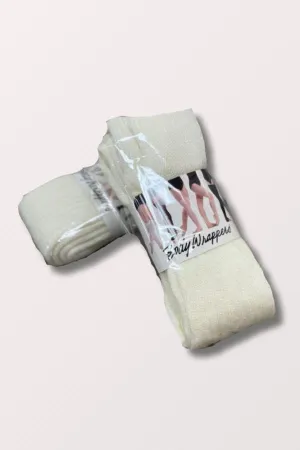 36 Inch Stirrup Leg Warmers - White