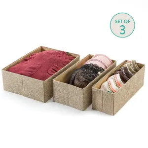 3Pcs Set Decorative Foldable Organizers - Sand Dunes  (Wholesale)