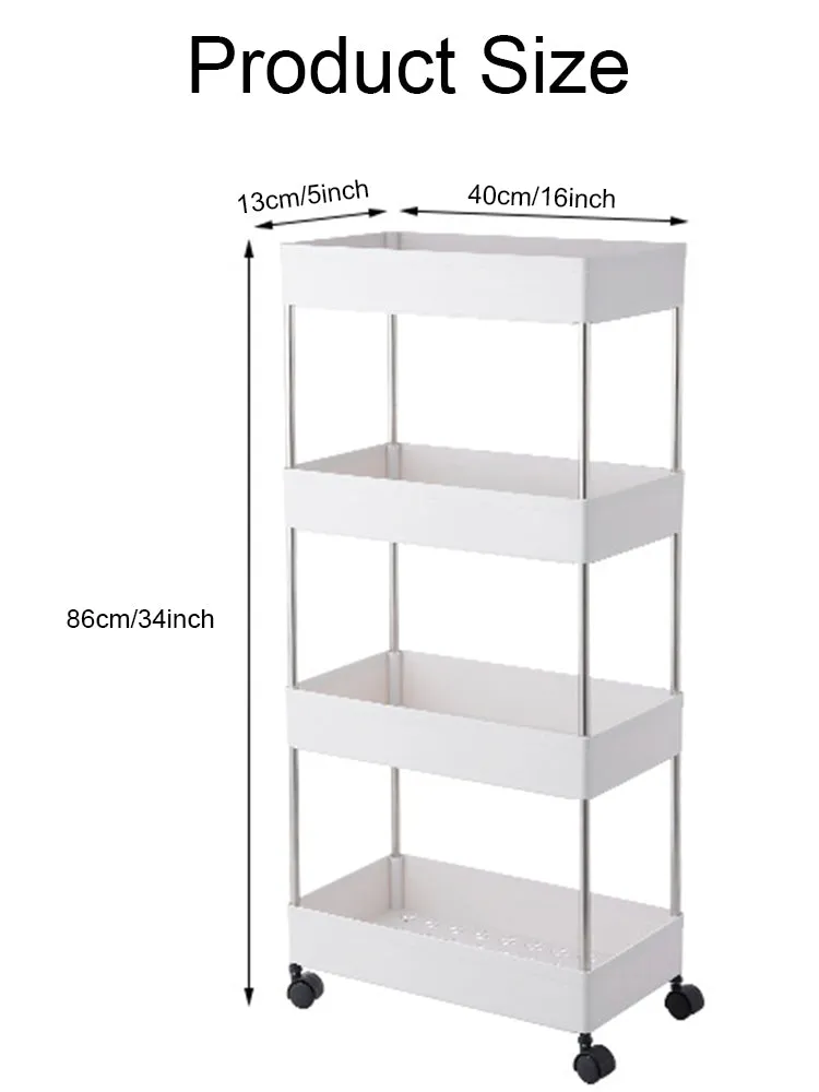 4X TIER SLIM TROLLEY