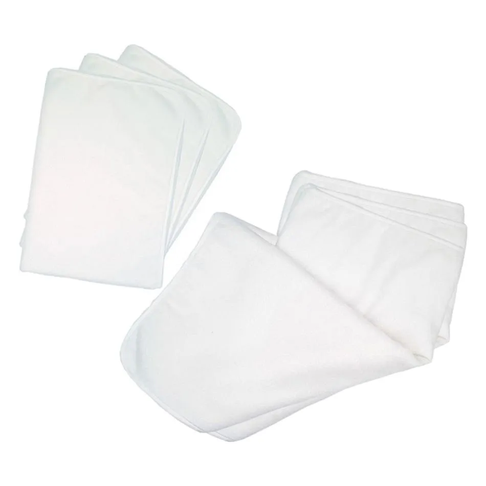 6-Piece Premium Microfiber Towels with Satin Trim