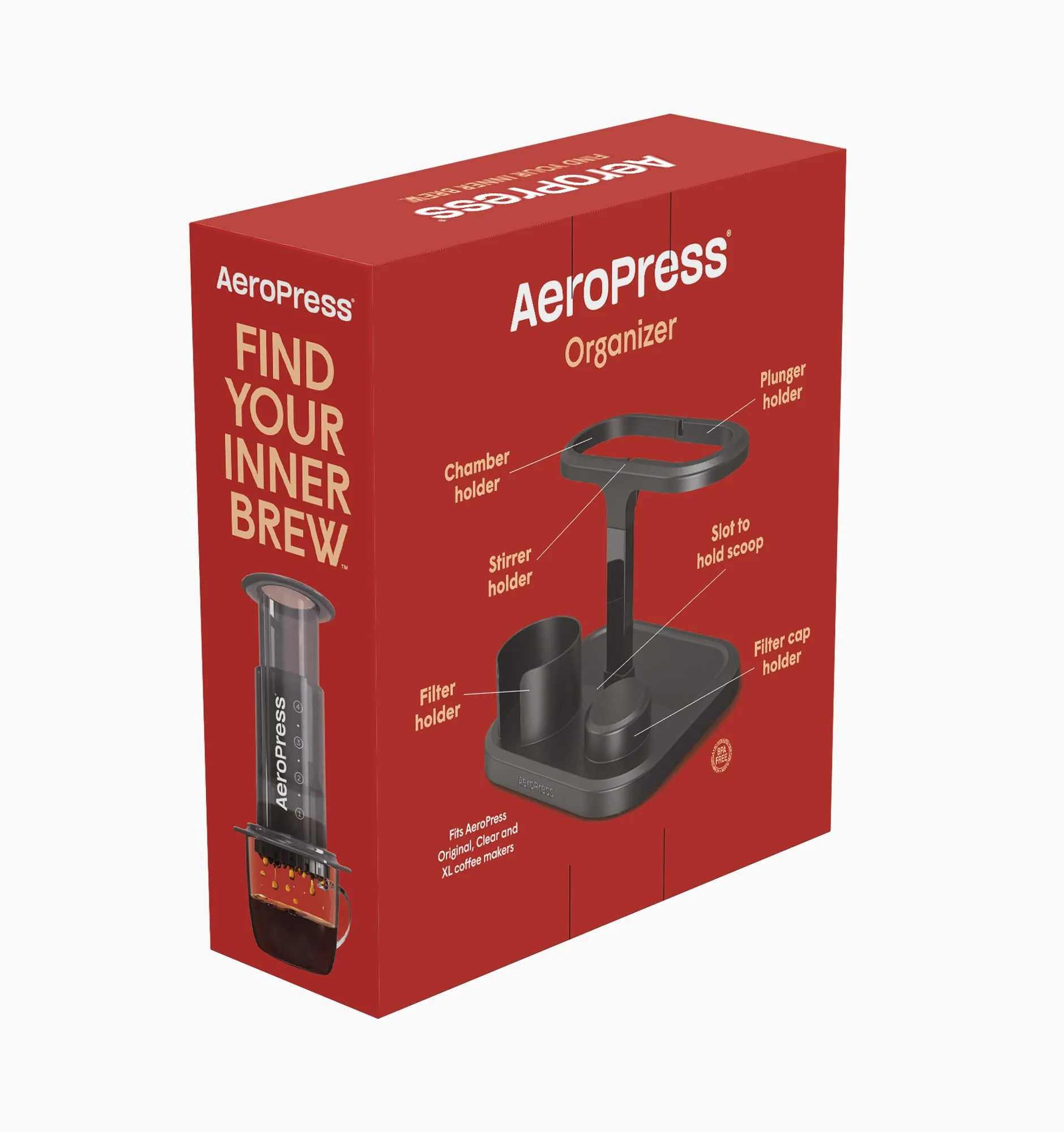 AeroPress Organiser Stand