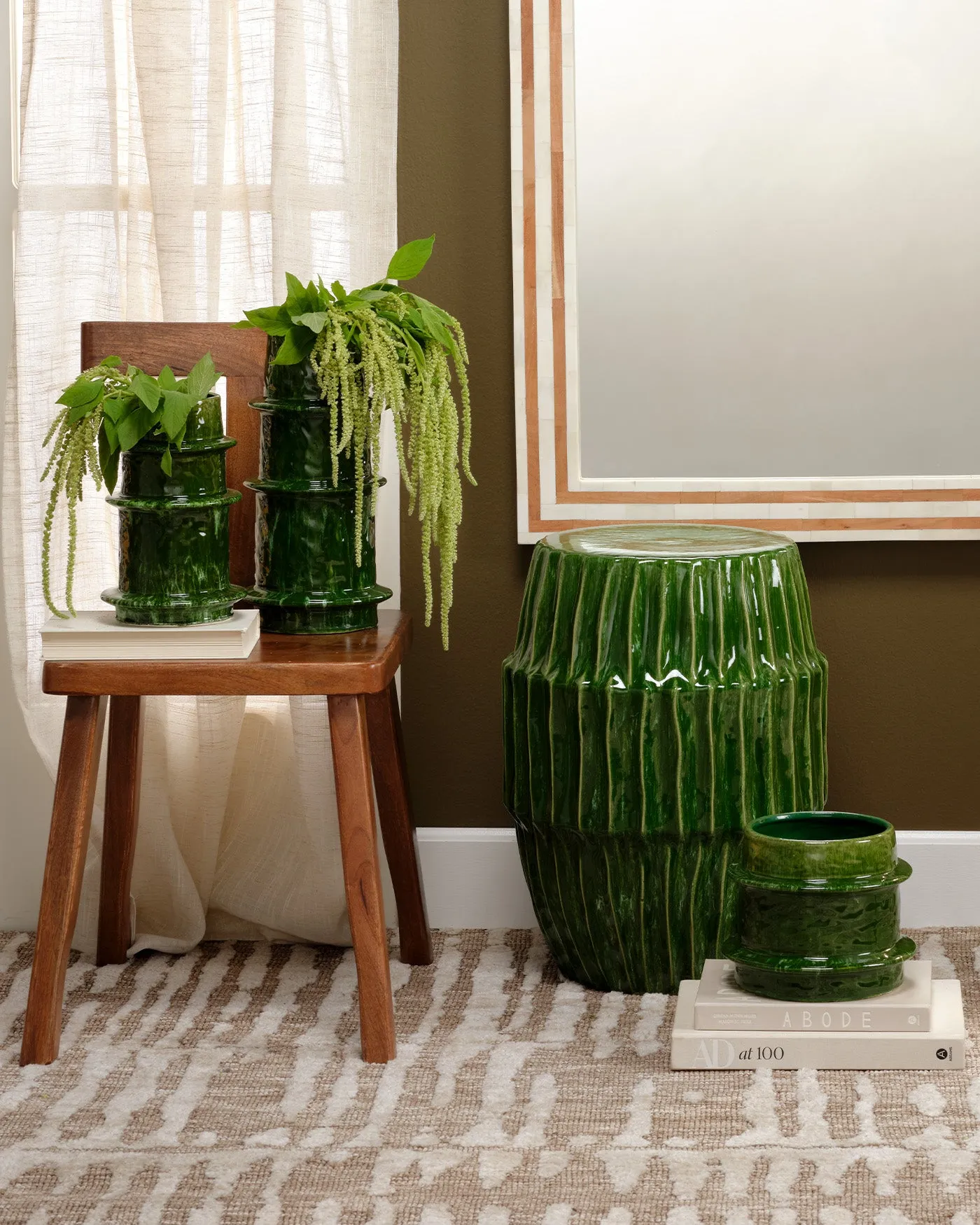 Algae Side Table - Green