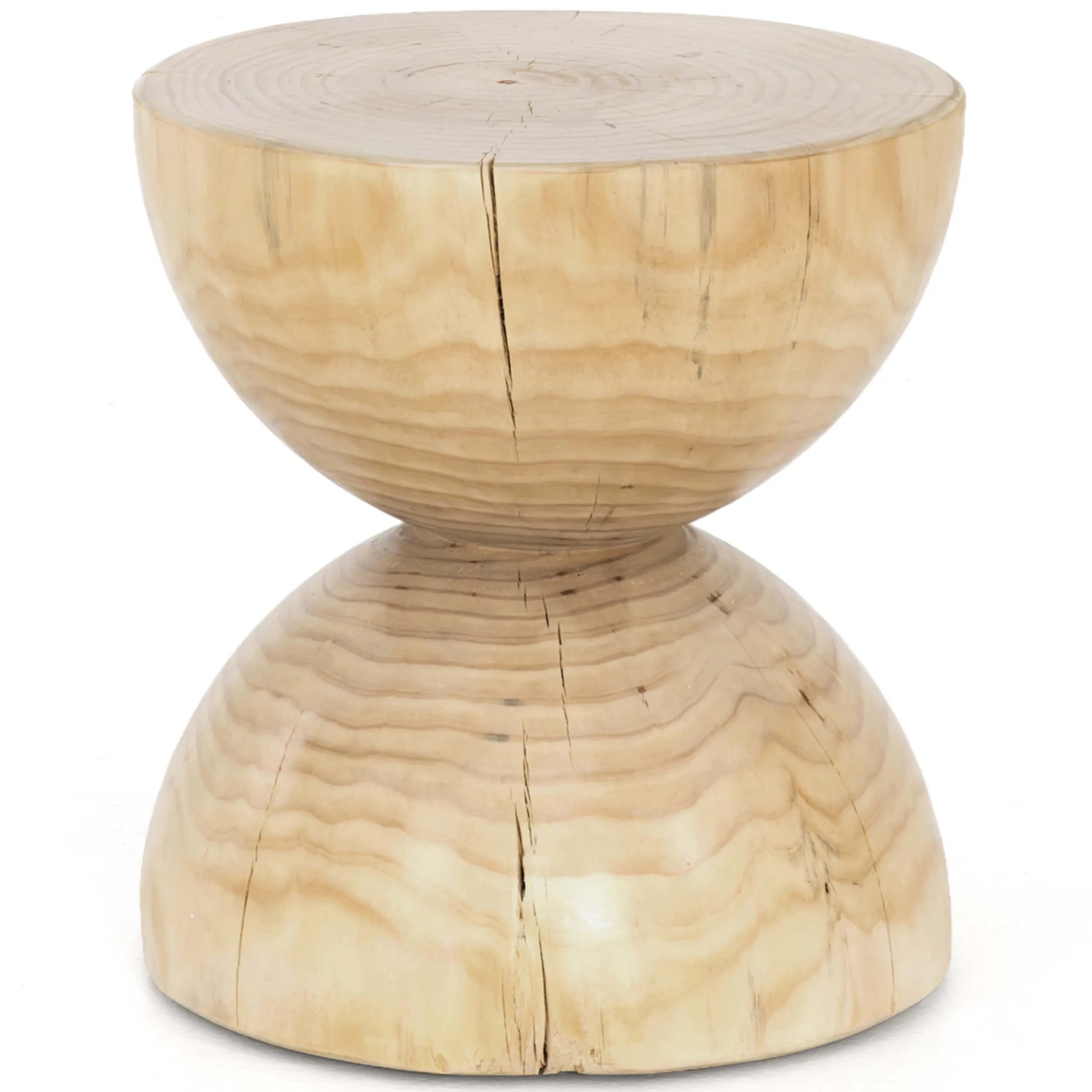 Aliza End Table, Natural Pine