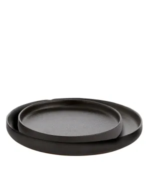 Alpine Black Ceramic Tray