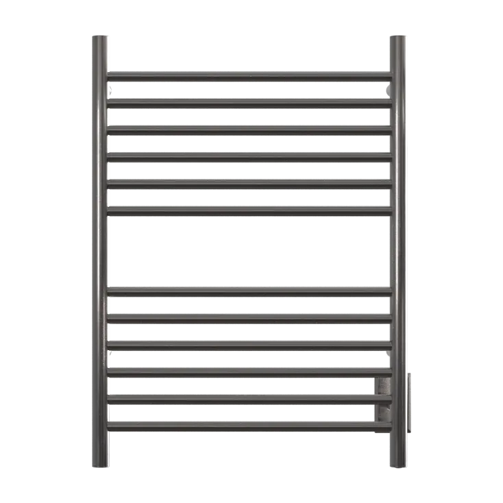 Amba Cape 2332 12 Straight Bar Hardwired and Plug In Towel Warmer - 23.87"w x 31.5"h