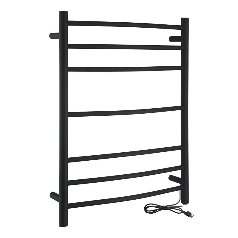 ANZZI Gown 7-Bar Stainless Steel Wall Mounted Towel Warmer