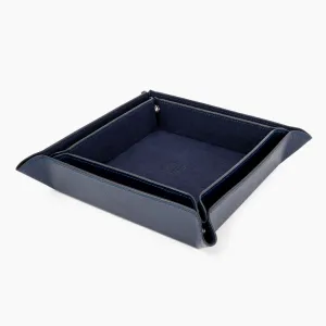 Blue Epsom Valet Tray – Set