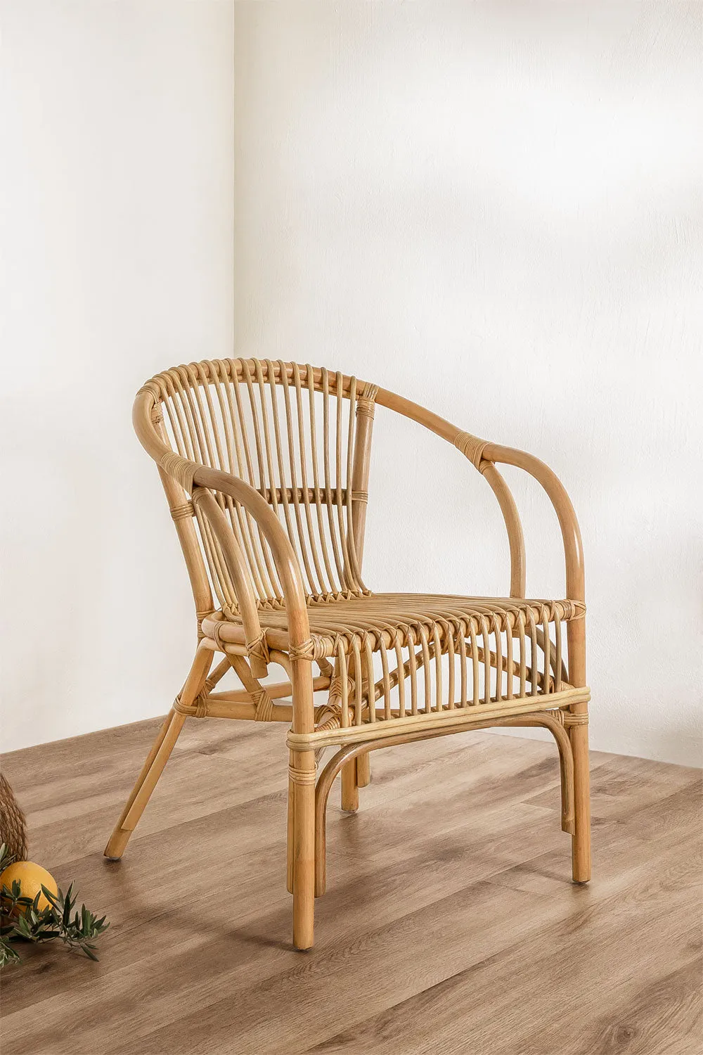 Cane chairs for Lounge | Bamboo Chairs for garden - Larisa