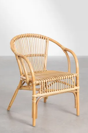 Cane chairs for Lounge | Bamboo Chairs for garden - Larisa