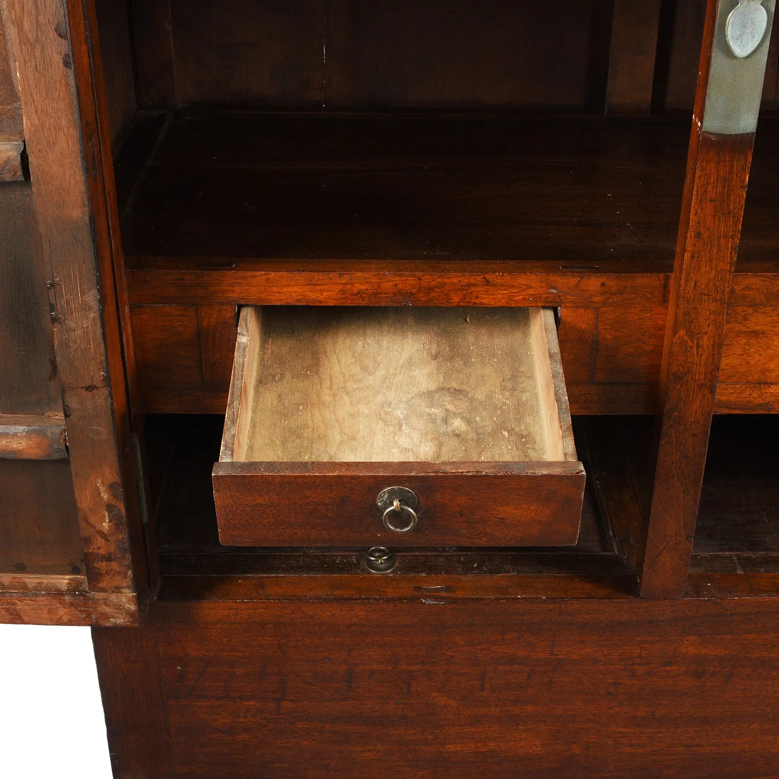 Catalpa Wood Ming Style Cabinet From Peking - 19thC