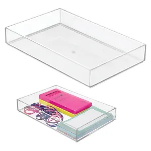 Clarity Organizer 8in x 12in x 2in Clear