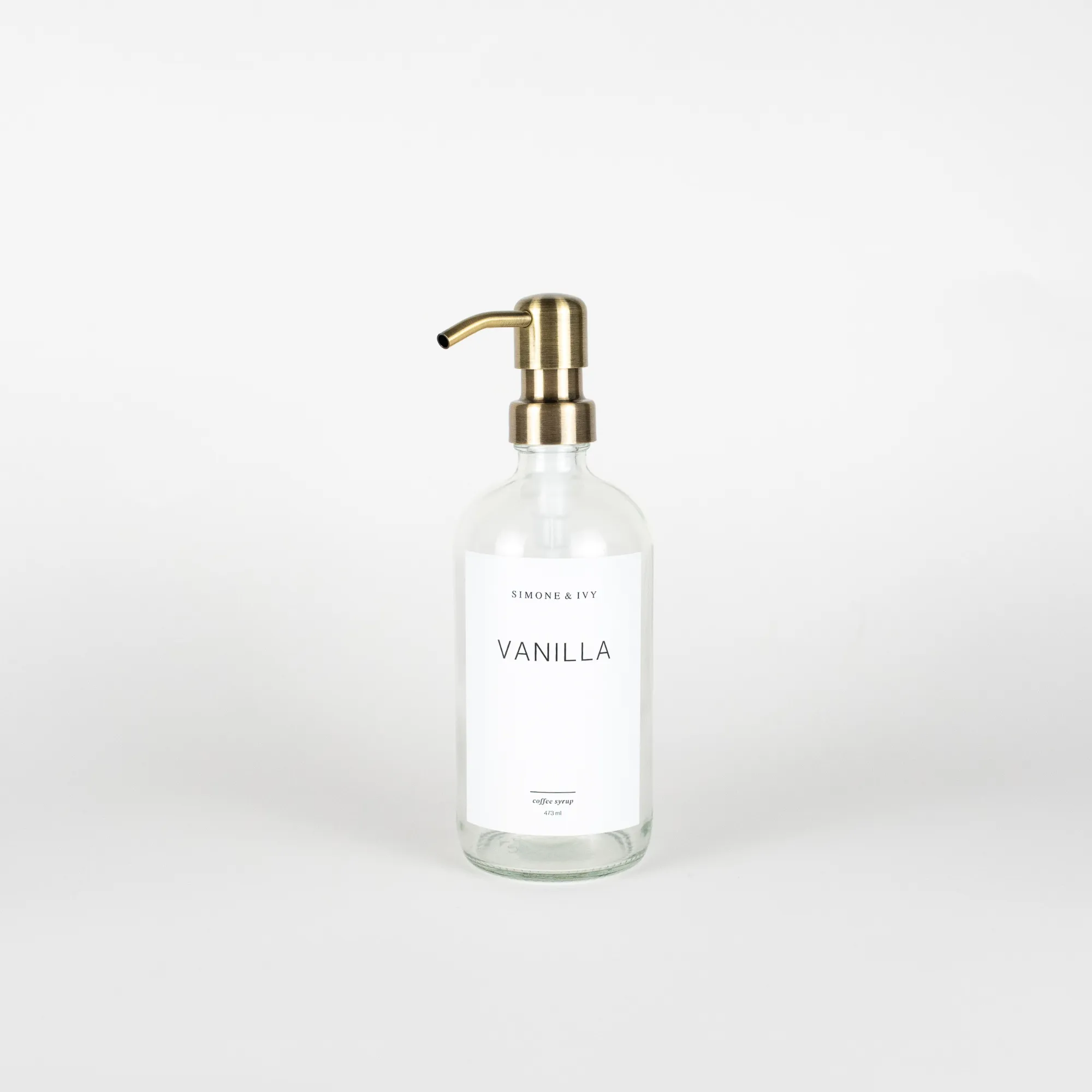 Coffee Syrup Dispenser - Vanilla