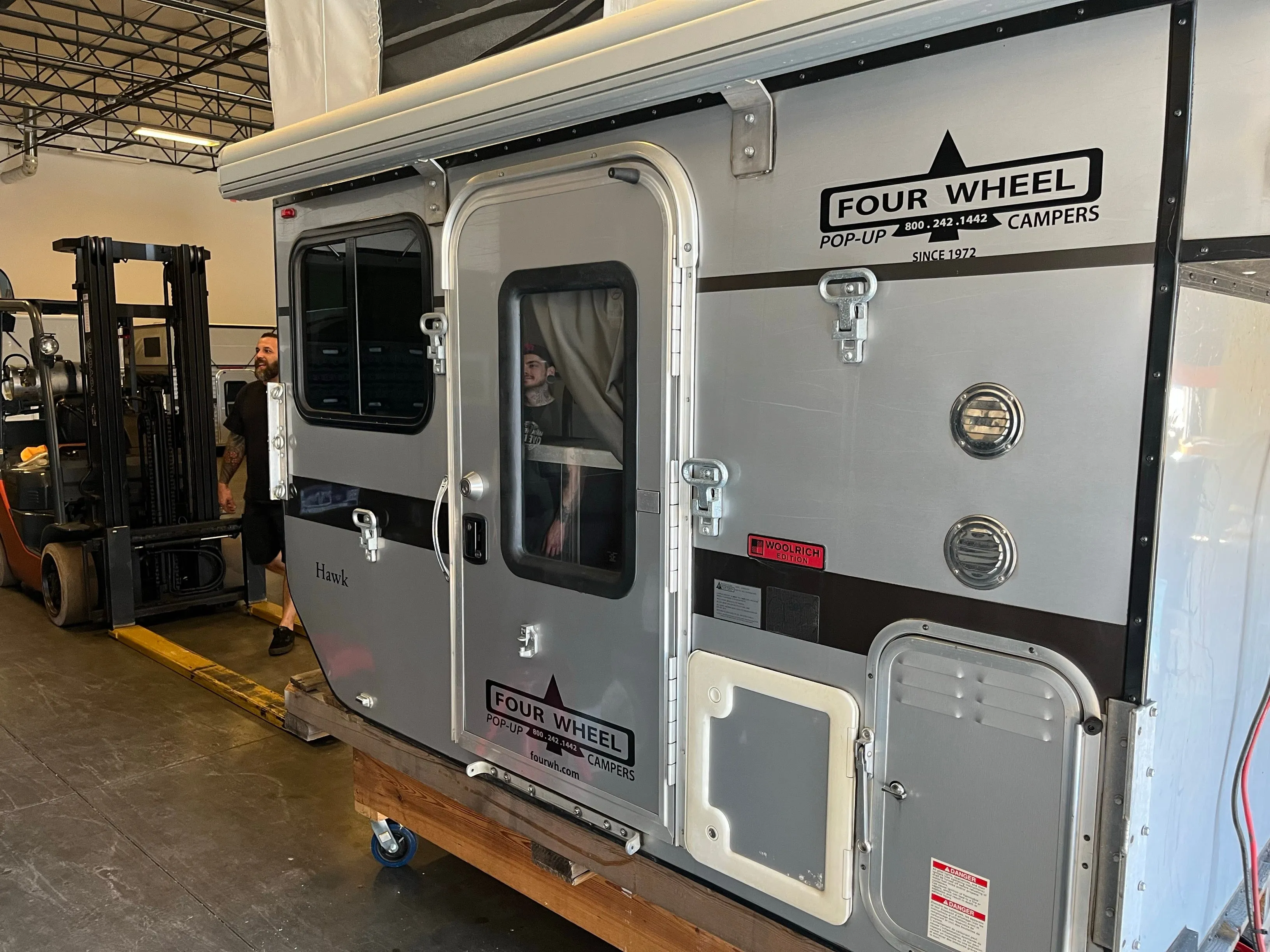 Customer Classified: Used 2018 Woolrich Hawk Flatbed Four Wheel Camper