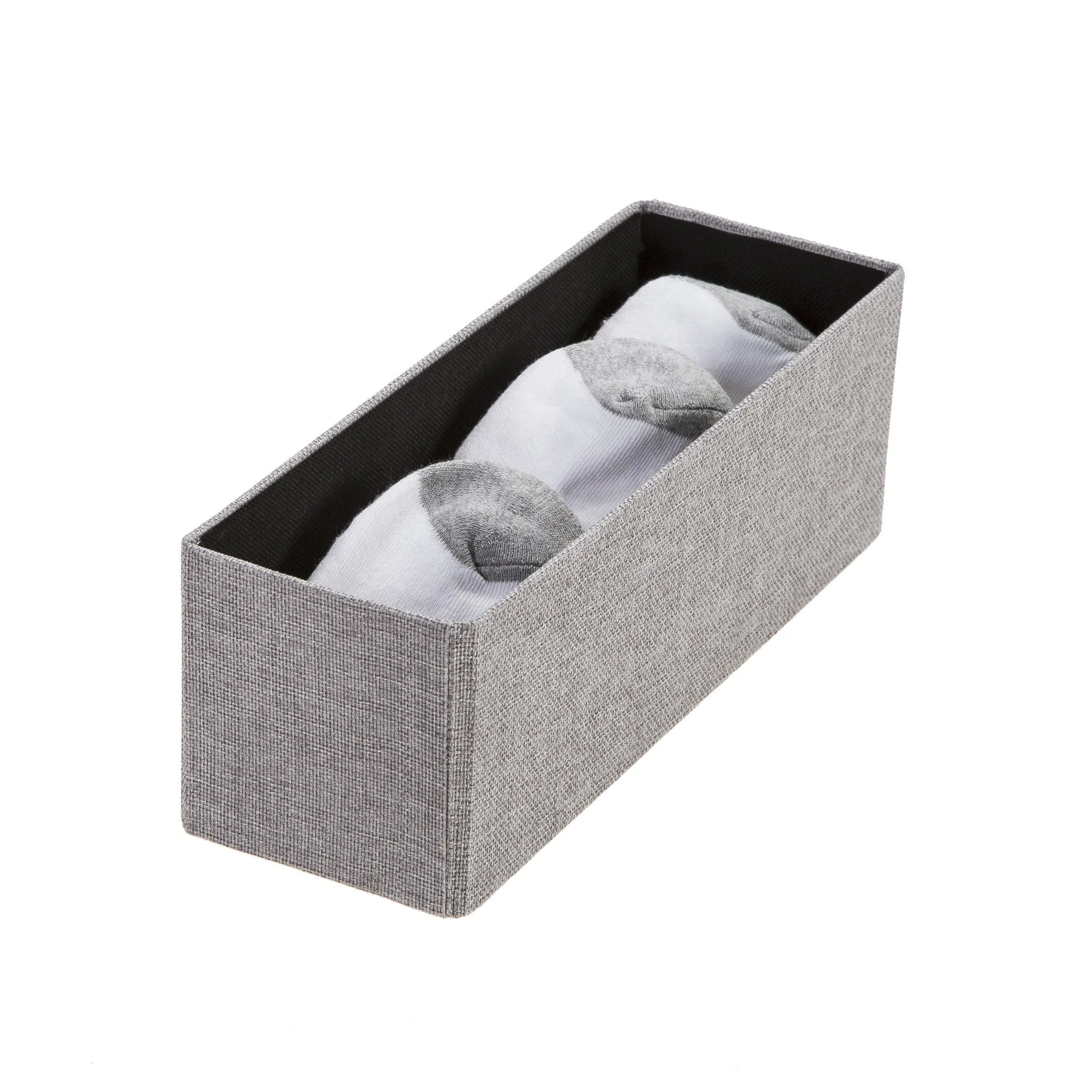 Decorative Foldable organizers, Gray Birch - 4" x 12" x 4" h (Wholesale)