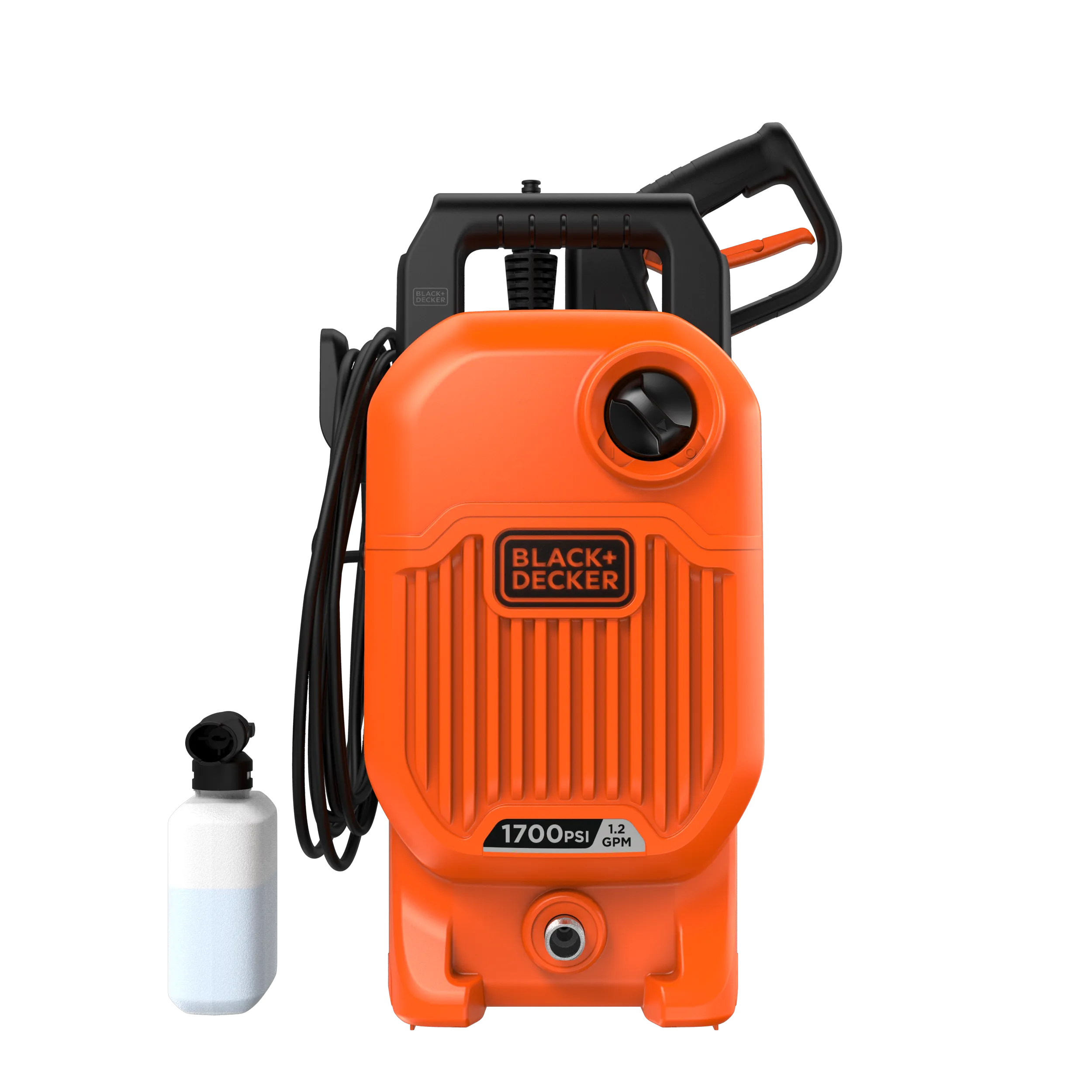 Electric Pressure Washer, Cold Water, 1700 PSI, 1.2 GPM