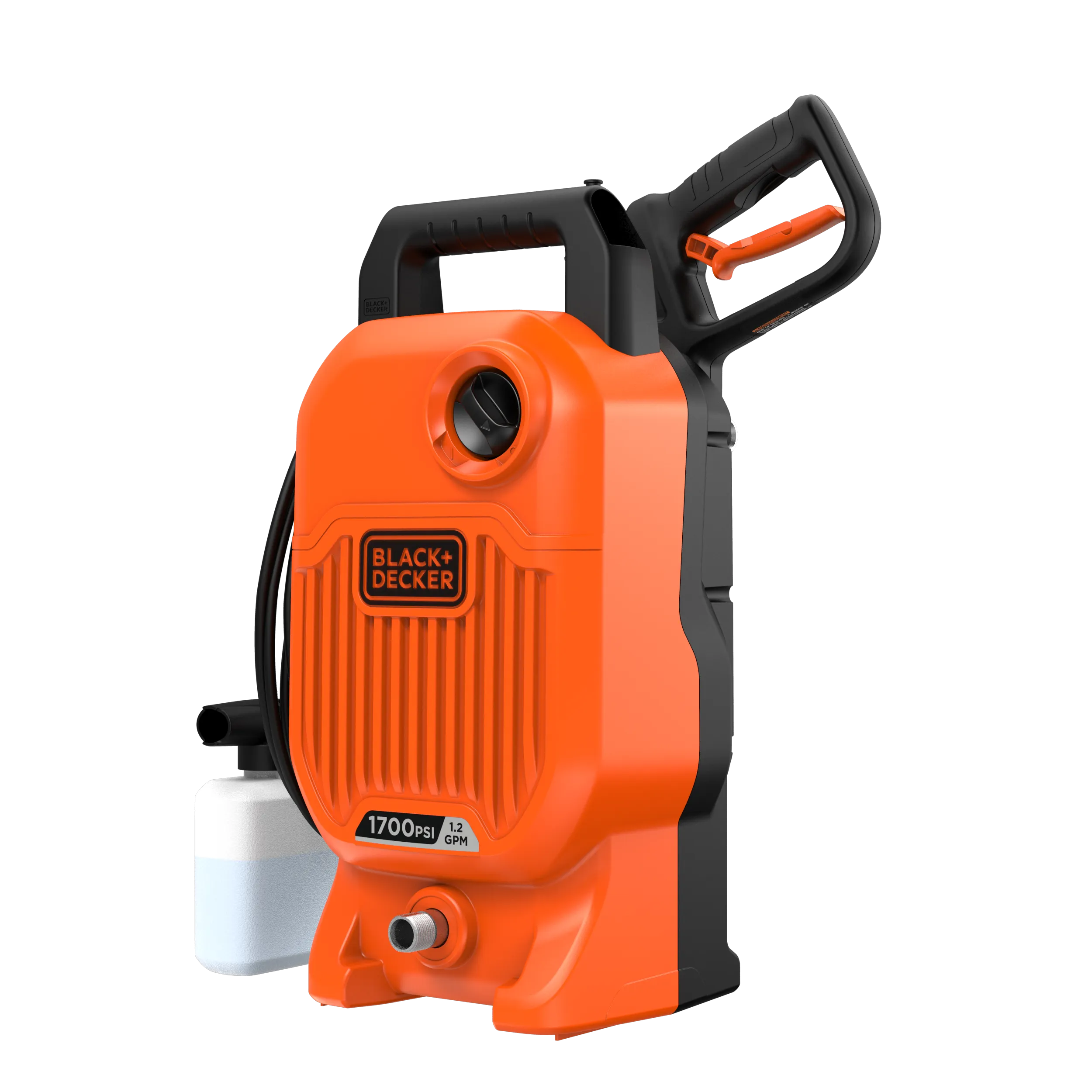 Electric Pressure Washer, Cold Water, 1700 PSI, 1.2 GPM