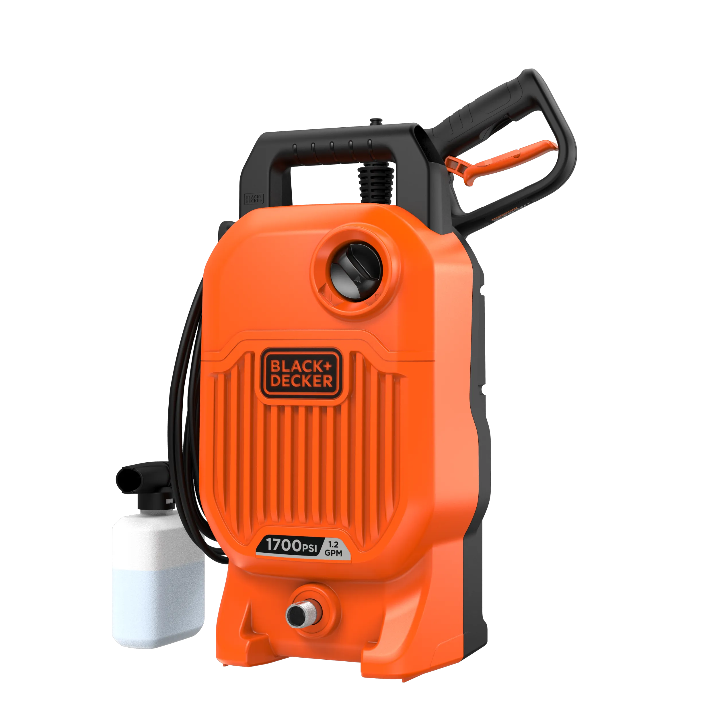 Electric Pressure Washer, Cold Water, 1700 PSI, 1.2 GPM