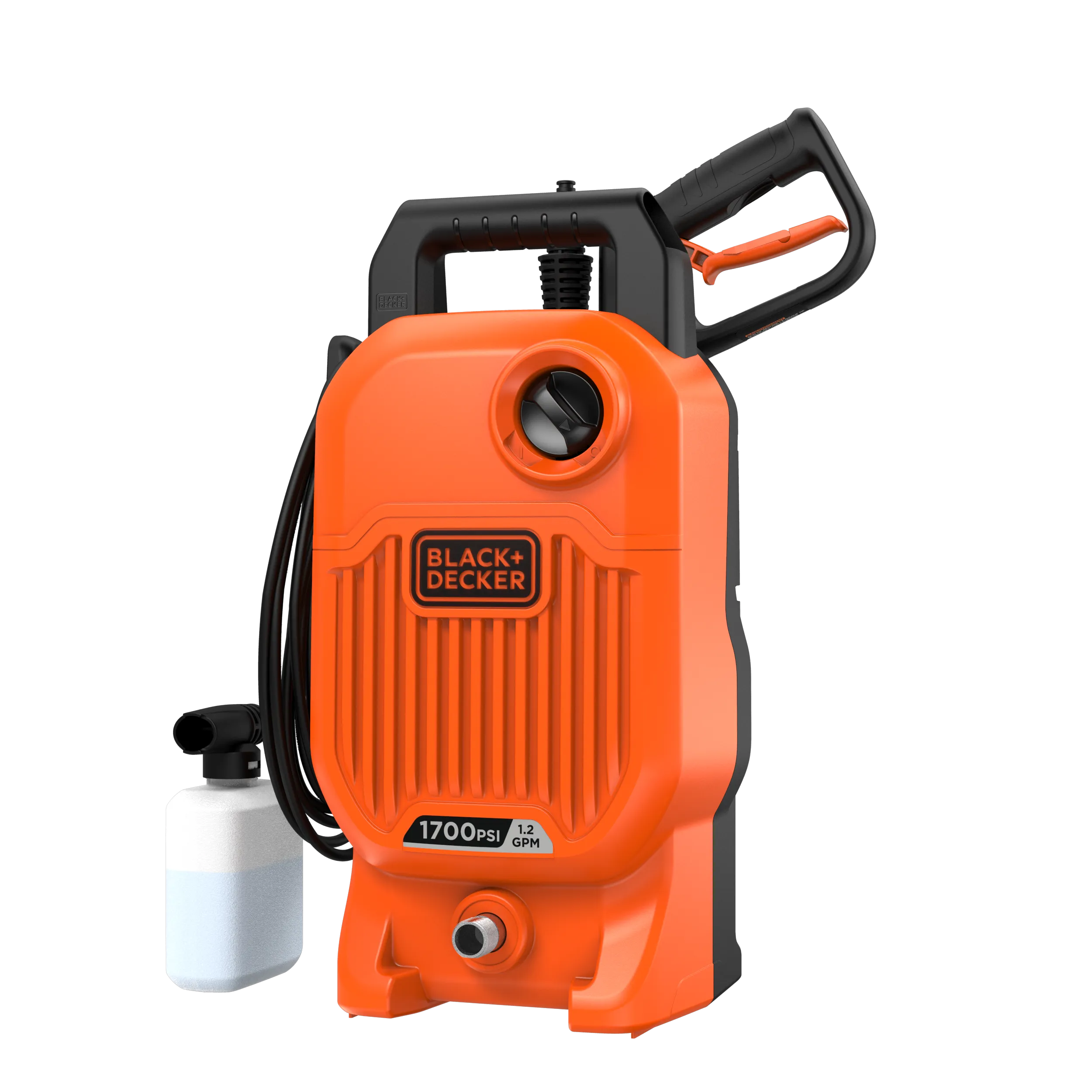 Electric Pressure Washer, Cold Water, 1700 PSI, 1.2 GPM