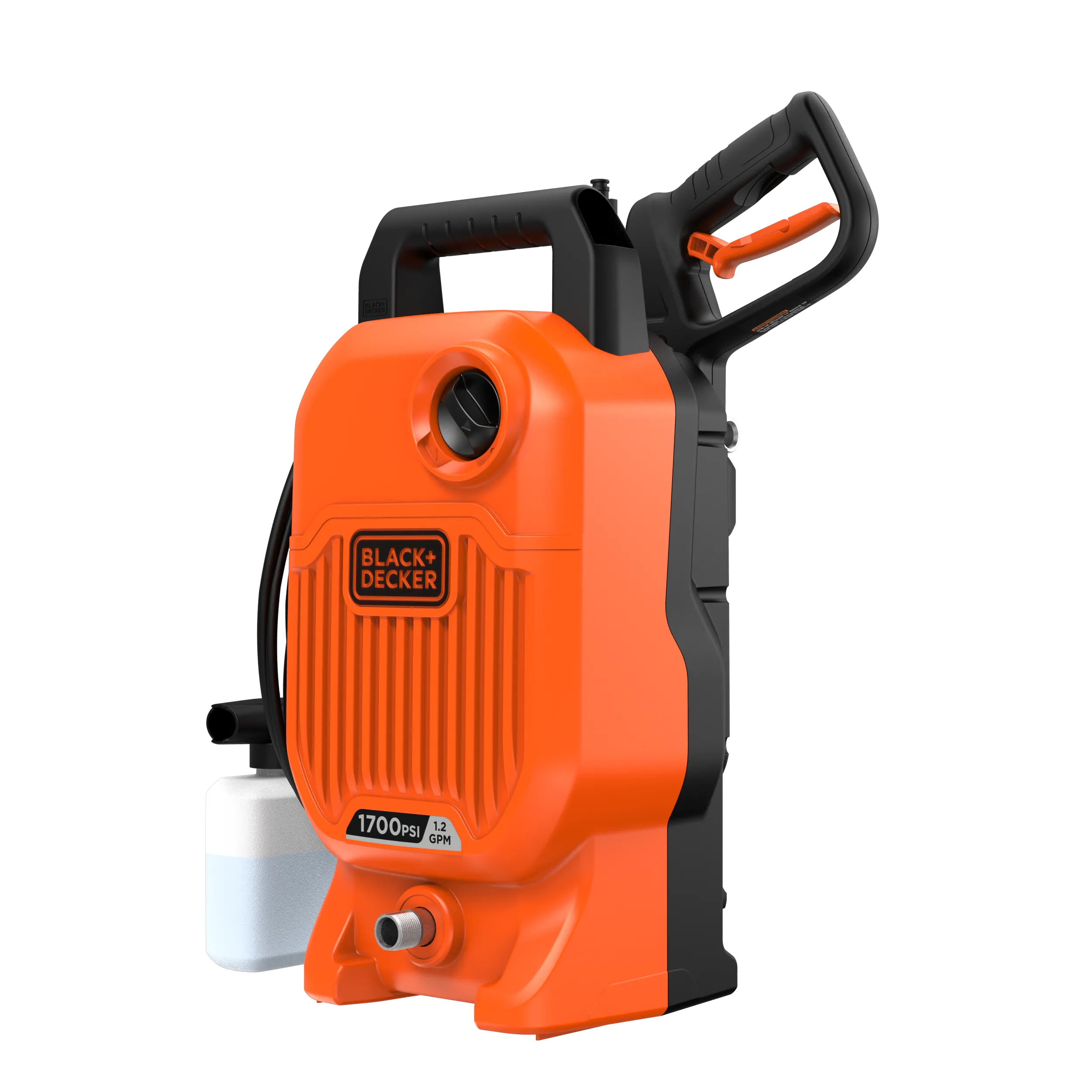 Electric Pressure Washer, Cold Water, 1700 PSI, 1.2 GPM