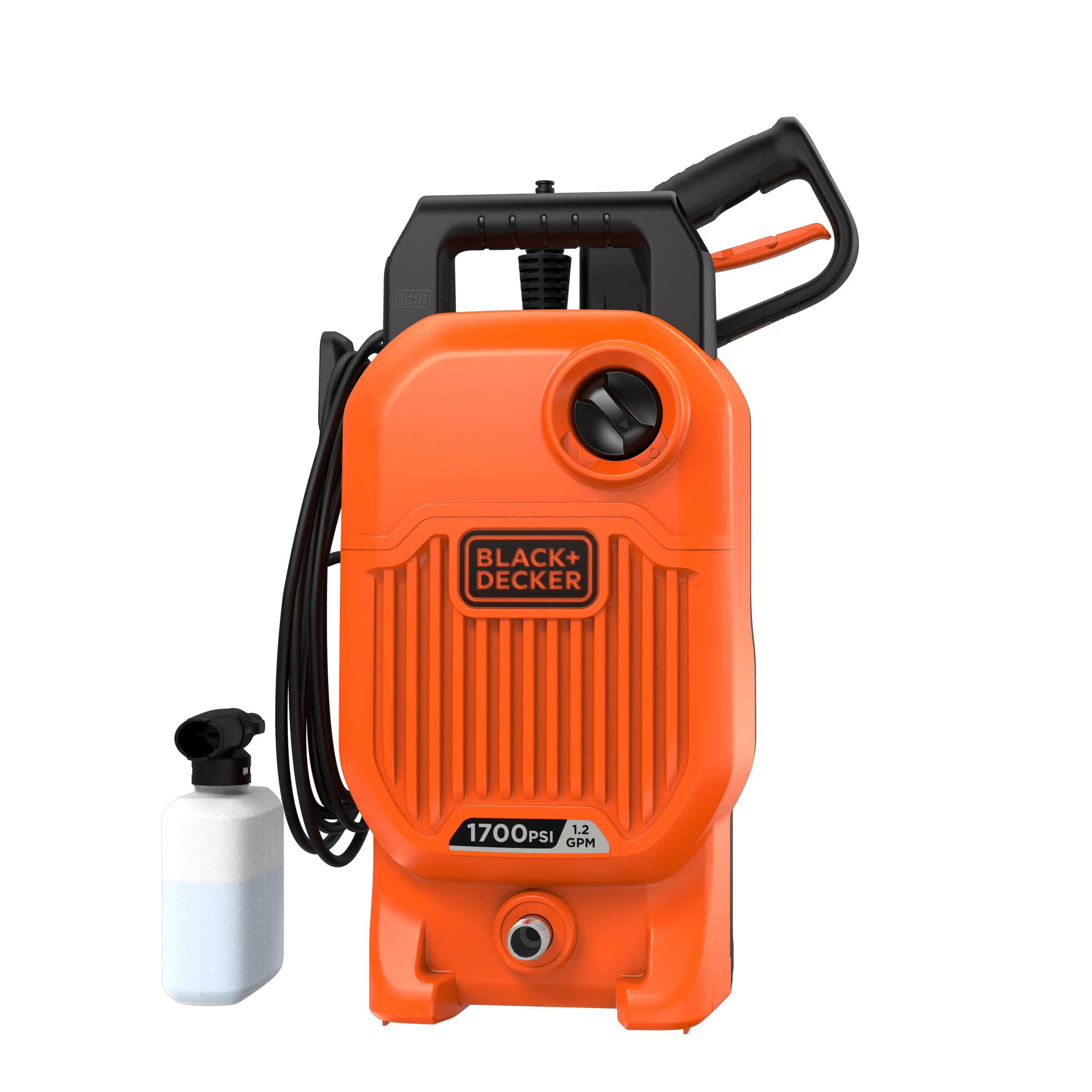 Electric Pressure Washer, Cold Water, 1700 PSI, 1.2 GPM