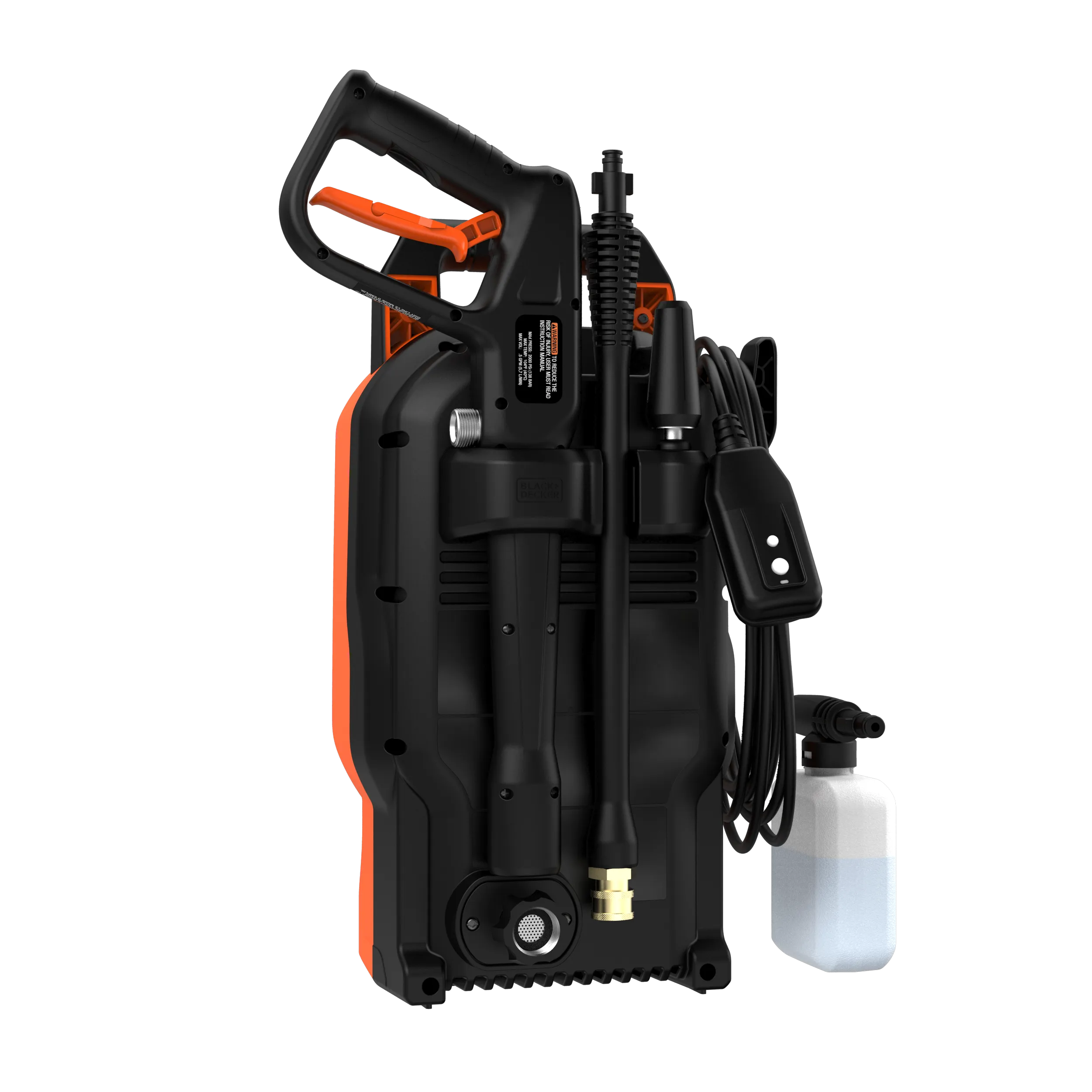 Electric Pressure Washer, Cold Water, 1700 PSI, 1.2 GPM