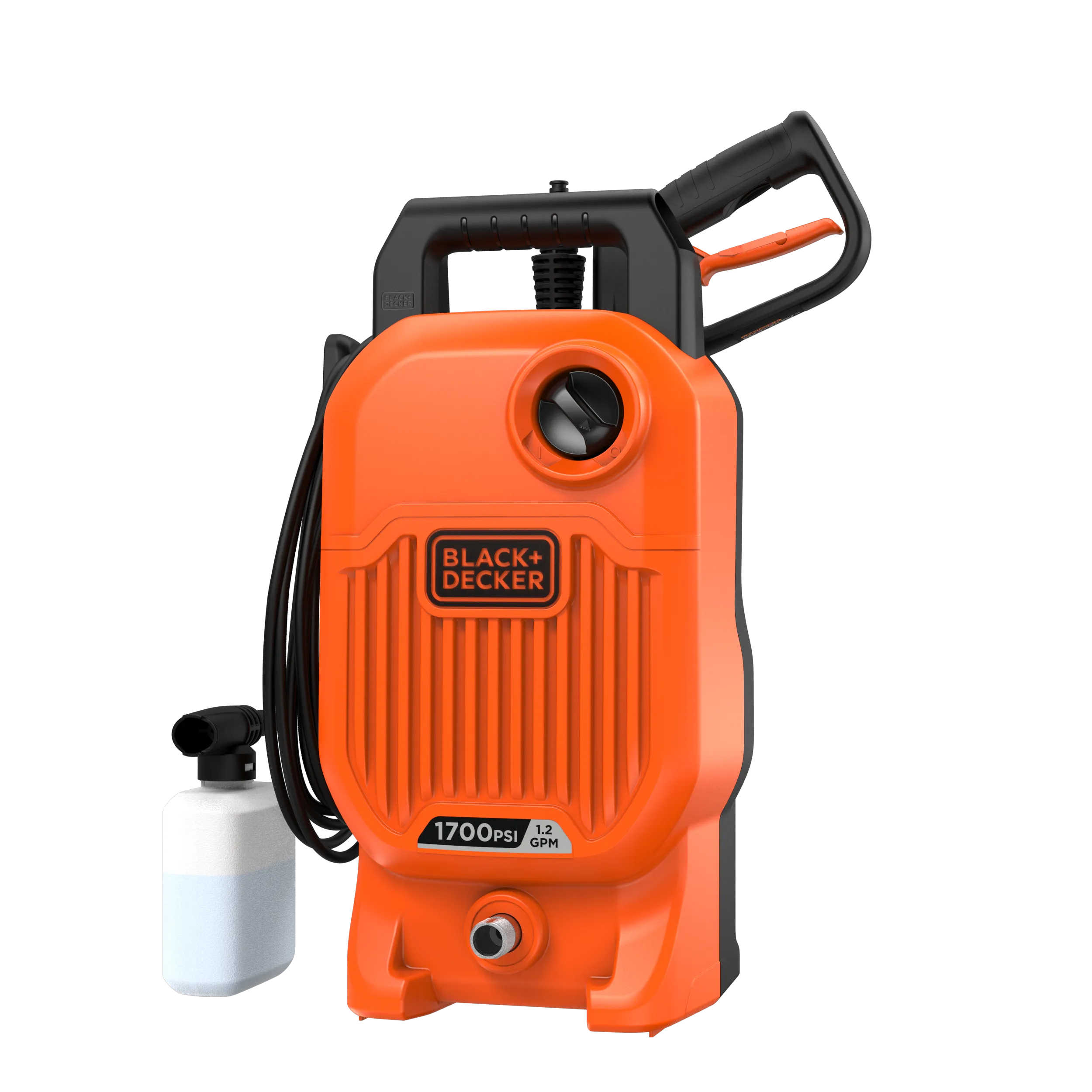 Electric Pressure Washer, Cold Water, 1700 PSI, 1.2 GPM