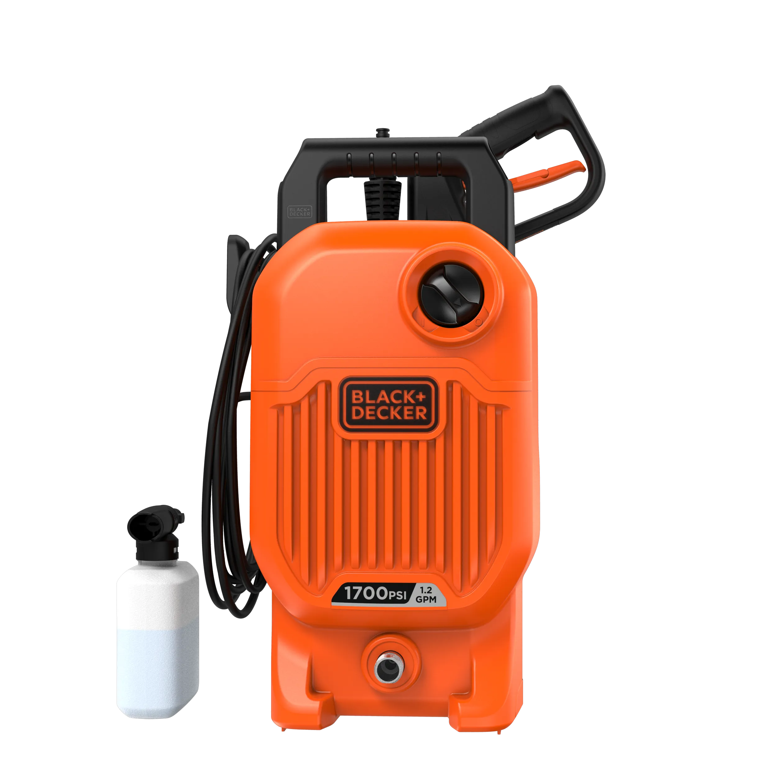 Electric Pressure Washer, Cold Water, 1700 PSI, 1.2 GPM