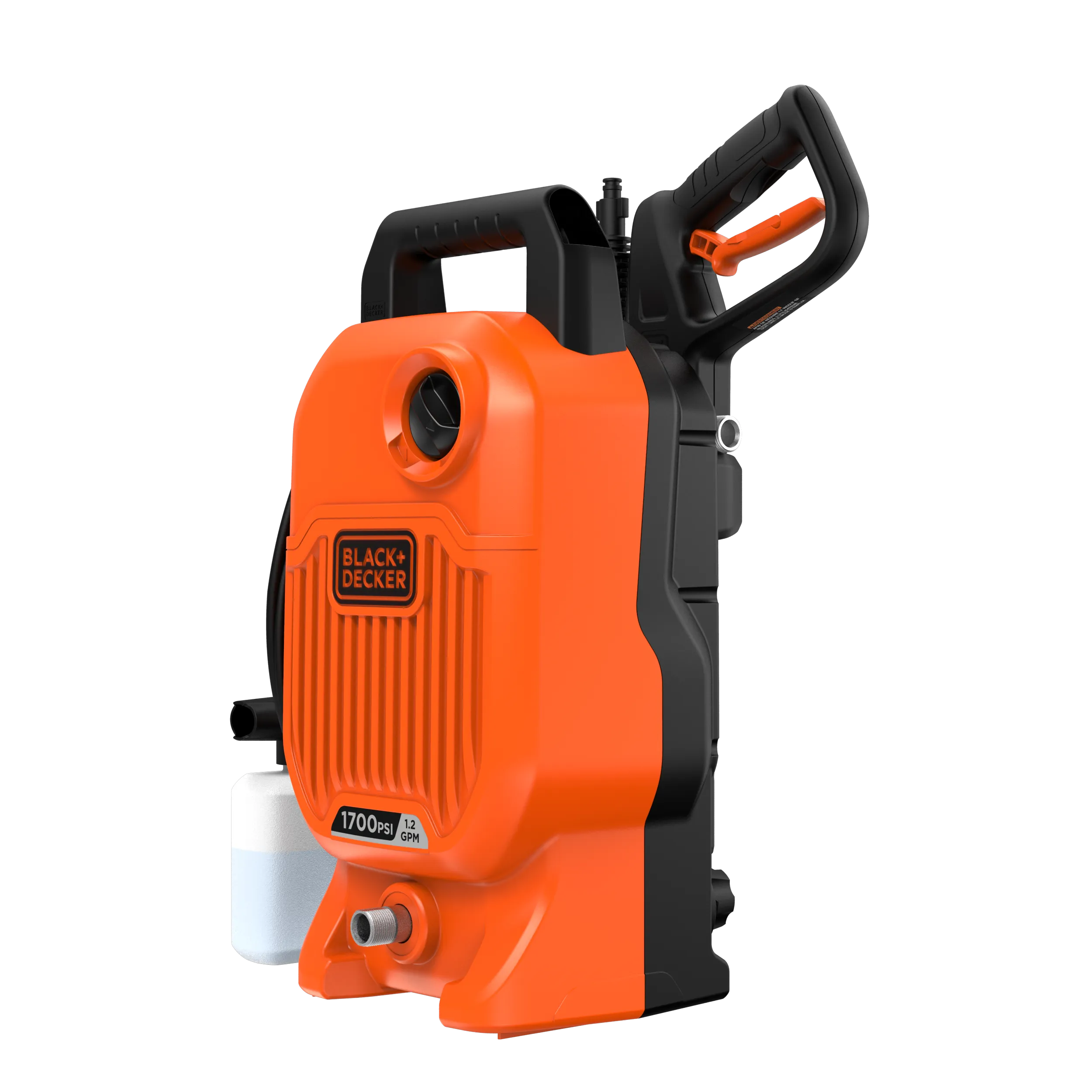 Electric Pressure Washer, Cold Water, 1700 PSI, 1.2 GPM