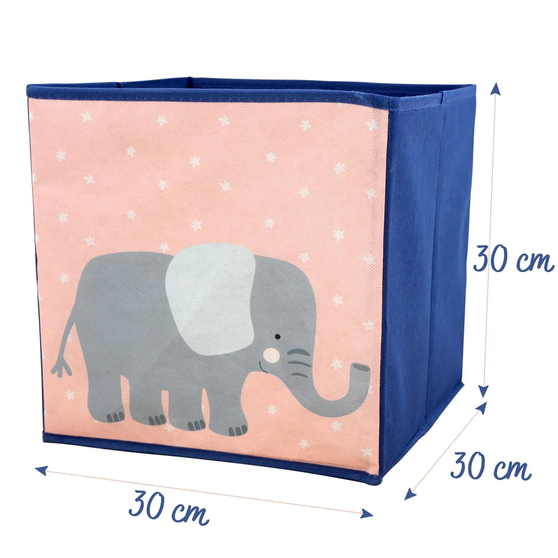 Elephant Design Foldable Storage Box