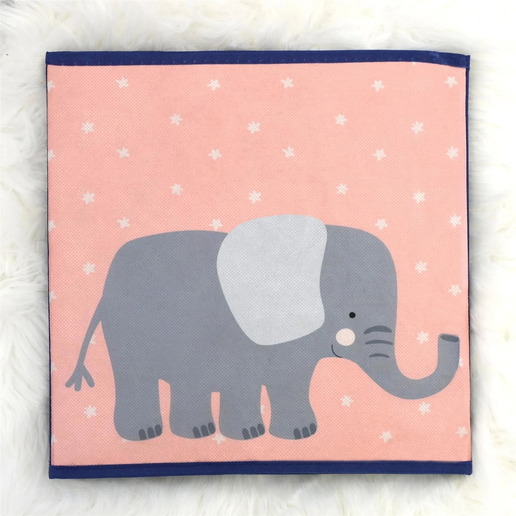 Elephant Design Foldable Storage Box