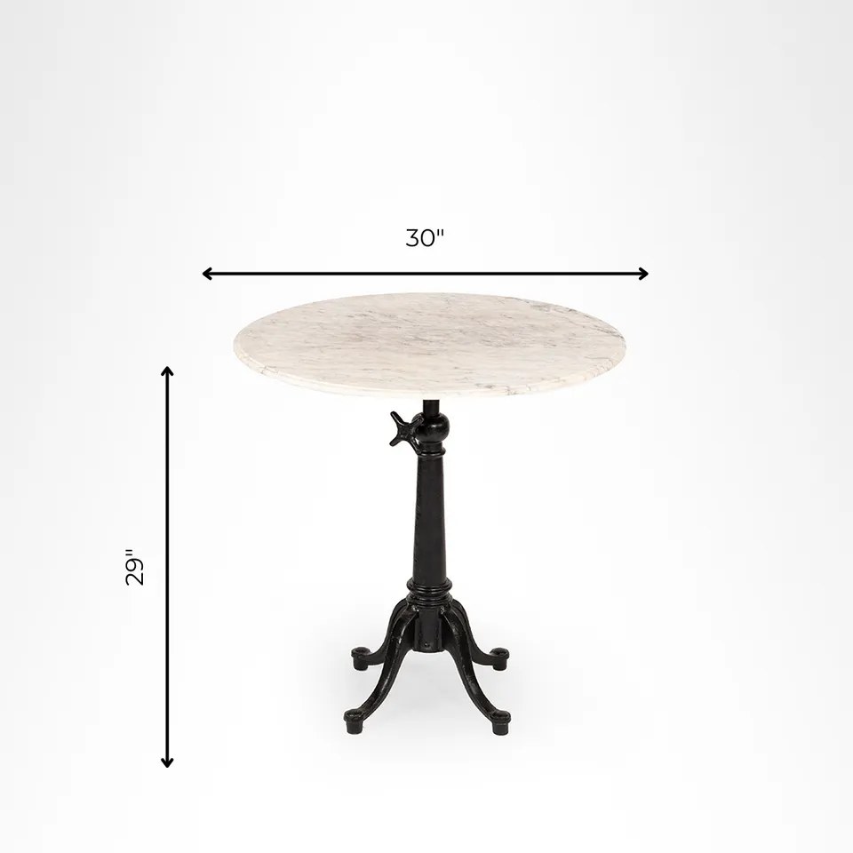 Ellis XV Cast Iron Table