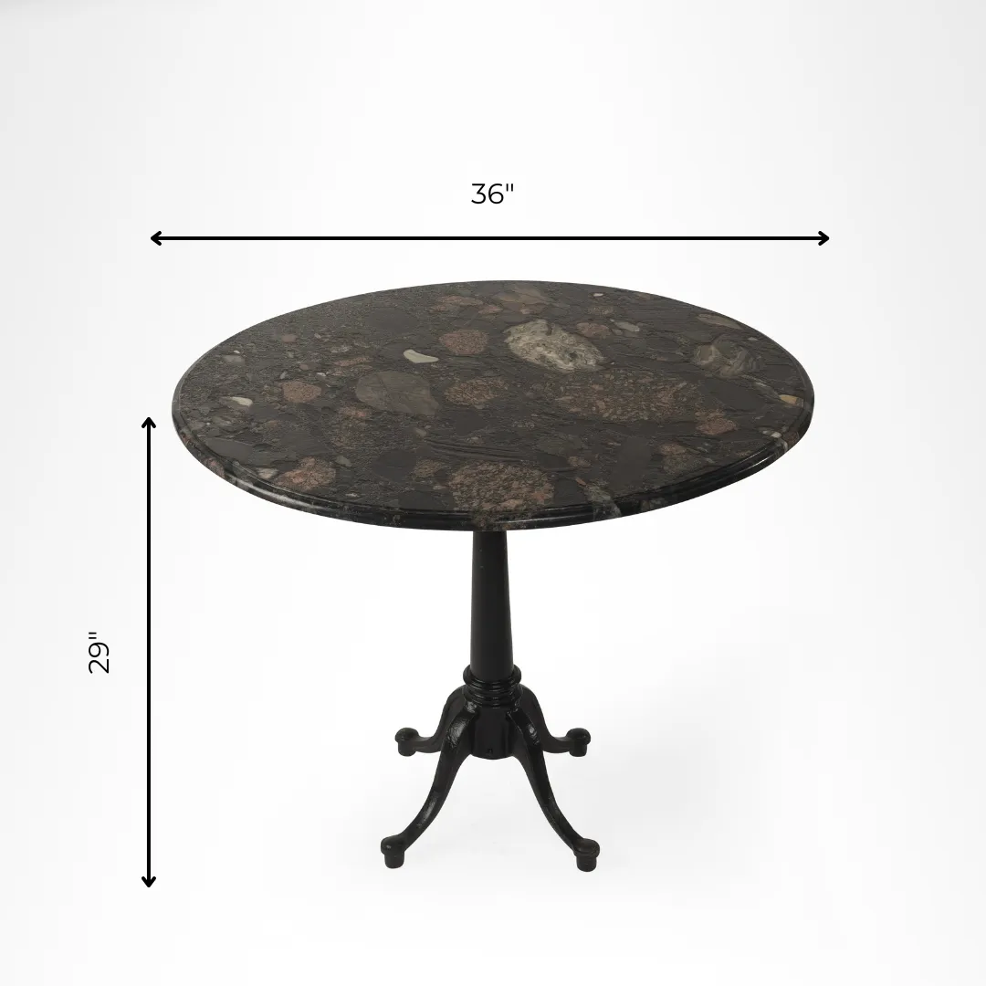 Ellis XV Cast Iron Table