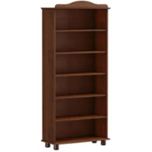 Finestra Rubi Bookcase L850 x W350 x H1900mm Coffee No Warranty