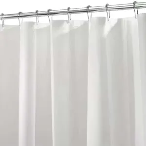 Frost Solid Shower Curtain Liner PEVA, 72in x 72in