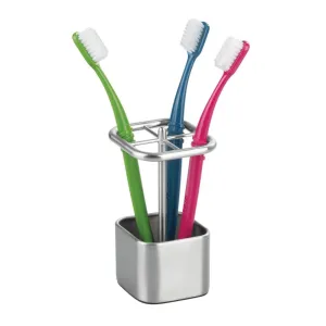 Gia Toothbrush Stand Brushed Stainless Steel