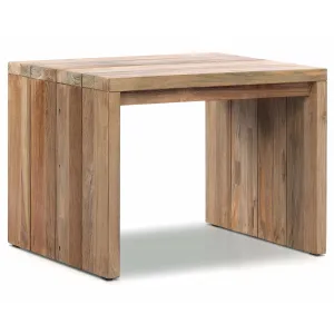 Gilroy Outdoor End Table, Natural