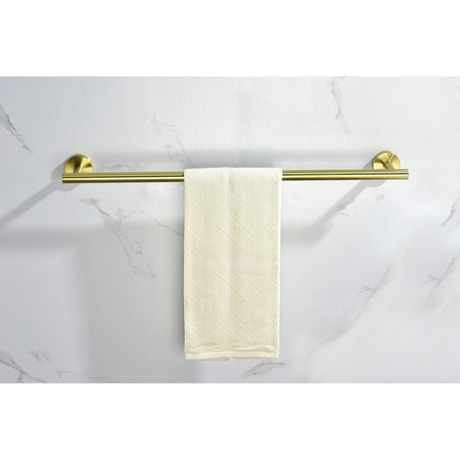 Giving Tree 6-Piece Wall-Mounted Stainless Steel Bathroom Towel Rack Set