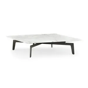 HALSTON Natural Marble Coffee Table