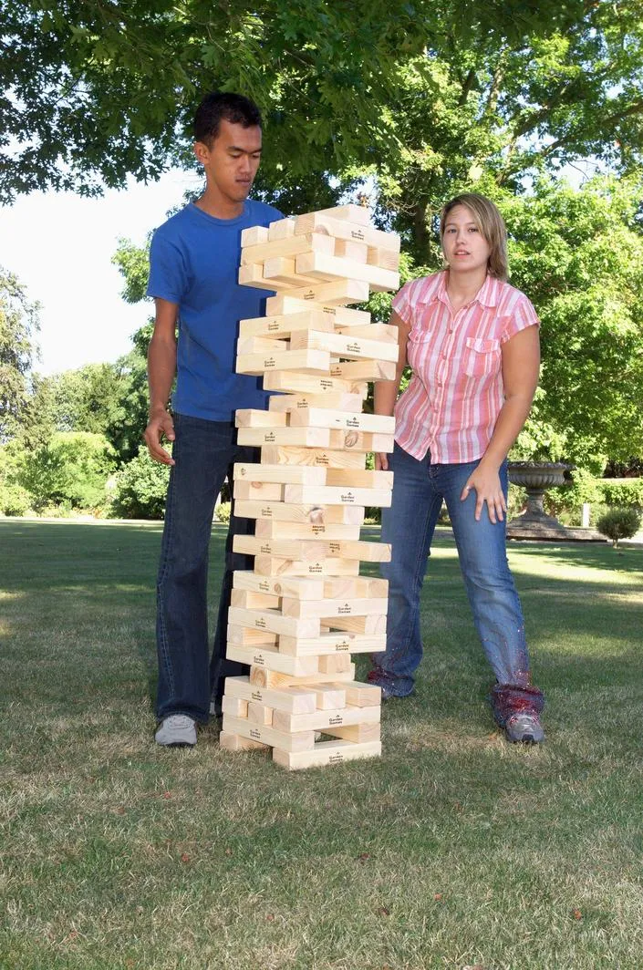 Hi-Tower - Giant Tumbling Block Game in Storage Bag