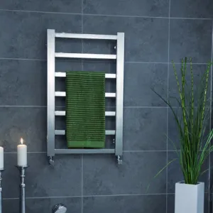 ICO Tuzio Towel Warmer Milano Brushed Nickel