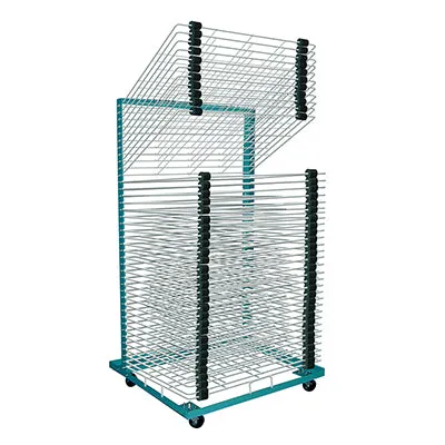 Industrial Multi-Rack Screen Printing Drying Racks