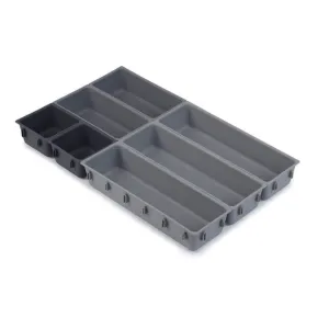 Joseph Joseph  Blox 7-piece Drawer Organiser Set Grey