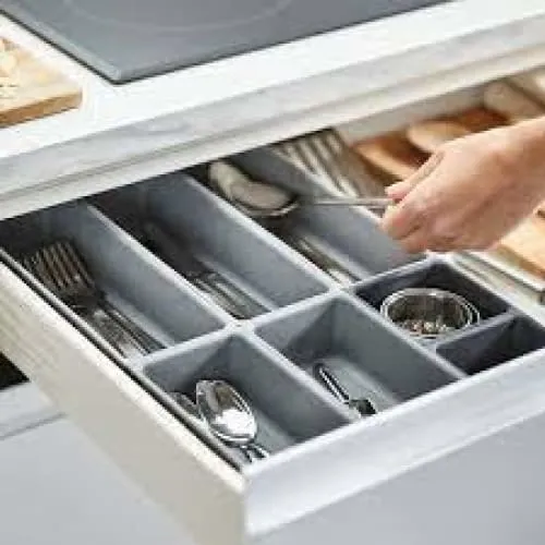 Joseph Joseph  Blox 7-piece Drawer Organiser Set Grey